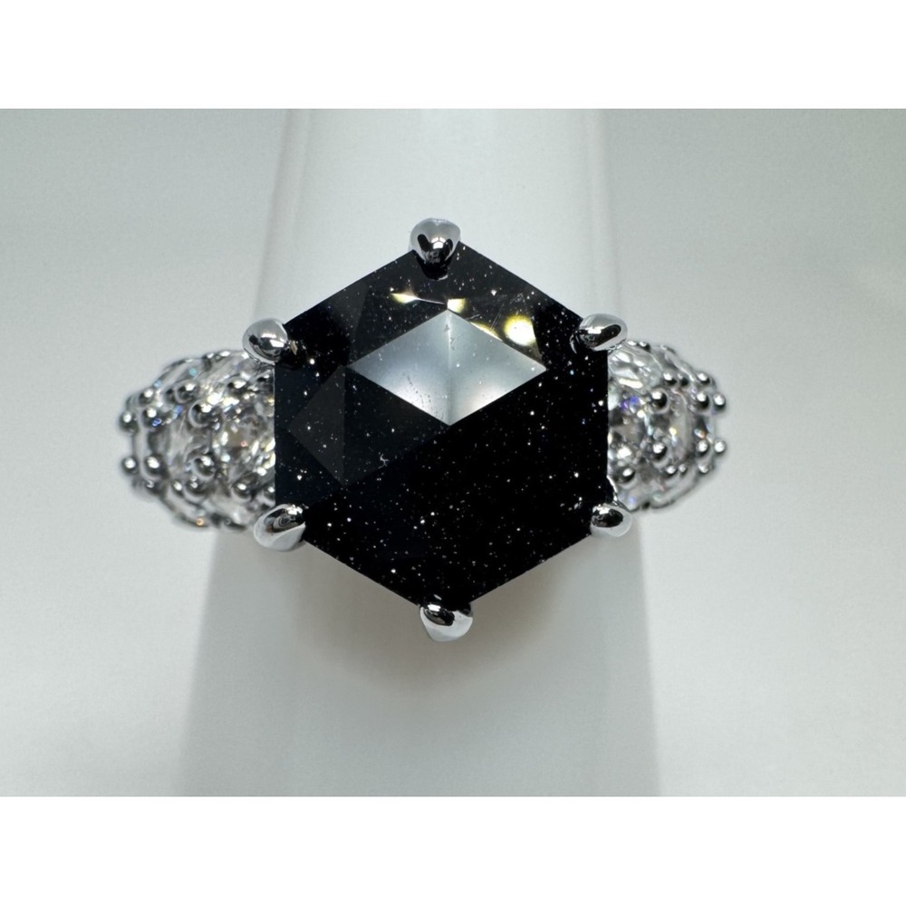 Size 7 Bomb Party Untamed Ring - RG65610 Bold By Nature - On Hematite
